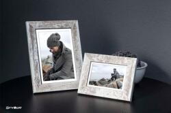 STYLER képkeret (10x15 cm) Narvik, fehér famintájú (189698)