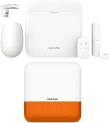 Hikvision Pachet sistem de alarma AX PRO Wireless (868Mhz), LAN + Wi-Fi + GPRS + Suport + Sirena , HIKVISION (Kitdetectiefaxprosirena)