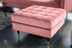 LuxD Design puff Adan 80 cm rózsaszín bársony