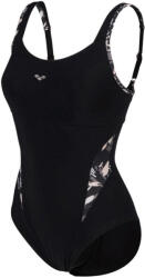 arena bodylift swimsuit francy strap back black/white/multi m - uk34 Costum de baie dama