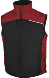 Delta Plus Fidji3 munkavédelmi mellény fekete/piros színben (FIDJ3NRGT)
