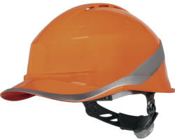 Deltaplus Diamond VI Wind munkavédelmi sisak narancs színben (DIAM6WTRORFL)