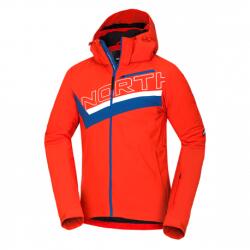 Northfinder Geaca schi 5K/5K matlasata softshell 3L barbati Nathan orangeblue (106640-171-105)