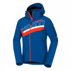 Northfinder Geaca schi 5K/5K matlasata softshell 3L barbati Nathan blueorange (106640-391-106)