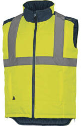 Delta Plus Fidji HV jólláthatósági kifordítható munkavédelmi mellény (FIDJIHVJMGT)