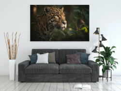 Ai Generált Állatos Vászonkép - Vadászó Leopárd (664099)