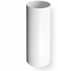 Vortz 150mm 1m PVC merev légcsatornacső fehér (LT-KO150-10)