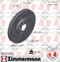 ZIMMERMANN Disc frana ZIMMERMANN BLACK Z 150.2939. 54 (150.2939.54)