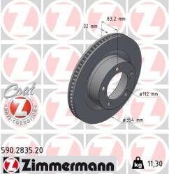 ZIMMERMANN Disc frana ZIMMERMANN COAT Z 590.2835. 20 (590.2835.20)
