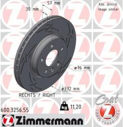ZIMMERMANN Disc frana ZIMMERMANN BLACK Z 600.3256. 55 (600.3256.55)