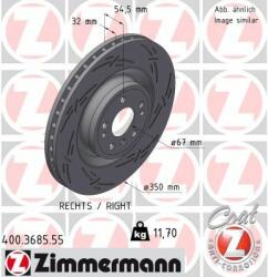 ZIMMERMANN Disc frana ZIMMERMANN BLACK Z 400.3685. 55 (400.3685.55)