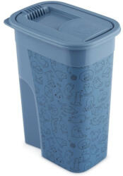 Rotho Flo Műanyag Táptartó 4.1 L - Kék/állatmintás (4002410887)