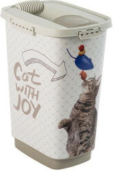 Rotho Cody "cat With Joy" Műanyag Táptartó 25 L - állatmintás (4001910534)
