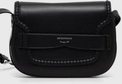 Emporio Armani bőr táska fekete - fekete Univerzális méret - answear - 137 990 Ft