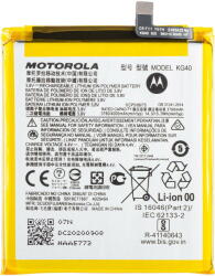 Motorola Piese si componente Acumulator Motorola Moto G8 / One Macro / G8 Play, KG40, Service Pack SB18C77667 (SB18C51712) - vexio