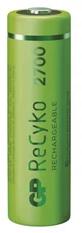 GP Batteries GP ReCyko AA/HR6/2700mAh/2db ceruza akkumulátor (B2127) - bestbyte