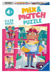 Ravensburger Puzzle 3x24 db - Kedvenc munkáim (5136)