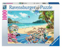 Ravensburger Puzzle 1000 db - Kagyló gyűjtő (17321)