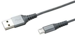 Celly Cablu de date Celly USBMICRONYLSV, USB-A - MicroUSB, 12W, 1m (Negru) (USBMICRONYLSV)