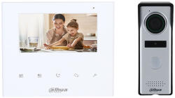 Dahua Kit videointerfon Dahua KTA04, 1.3 MP, 1 familie, auto IR, 4.3 inch, aparent (KTA04)