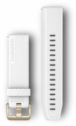 Garmin Quick Release 20 szilikon - fehér - arany csat (010-12927-00)