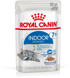 Royal Canin 12x85g Royal Canin Indoor Sterilised 7+ aszpikban nedves macskatáp