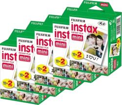 Fujifilm Instax Pachet 100 filme mini 5pachete 2x10 buc 54x86mm (AD048)
