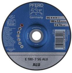 Pferd Disc de slefuit pentru aluminiu A24NSG 115x7.2mm, Pferd (E115-7A24NSG-ALU) - bricolaj-mag