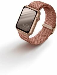 Uniq Aspen Braided Apple Watch 42/44/45/Ultra 49mm - rózsaszín (UNIQ-44MM-ASPPNK)