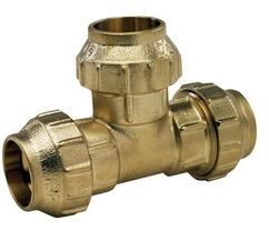  TM 40-40-40 Réz kpe T-idom (TM3467G404040) (TM3467G404040CR)