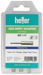 Heller Carota diamantata CERA EXPERT Accuspeed 1/4", 6/8/10mm, 3 piese, Heller (29619)