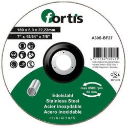 Fortis Disc de polizat inox 180x6.0mm, Fortis (4317784704915) - bricolaj-mag