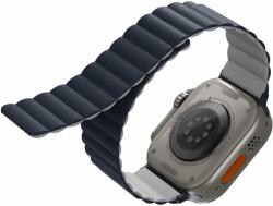 Uniq Revix Reversible Magnetic Apple Watch 42/44/45/Ultra 49mm - kék/szürke (UNIQ-49MM-REVSBLUCGRY)