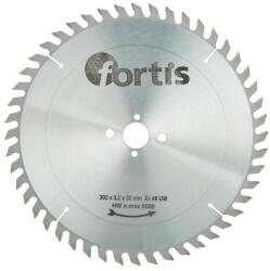Fortis Panza fierastrau circular 300x3.2x30mm Z48UW, Fortis (4317784784832) - bricolaj-mag Disc de taiere