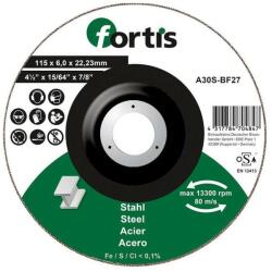 Fortis Disc de polizat otel 115x6.0mm, Fortis (4317784704847) - bricolaj-mag