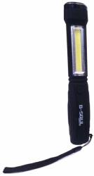  Hordozható LED műhelylámpa, 3 x 19 cm, fekete (SIM66XJ4574ngr)