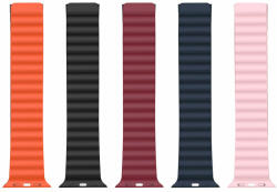 XO BT01A mágneses szilikon óraszíj Apple Watch 38/40/41 mm (Fekete-Piros)