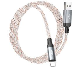 hoco. U112 adat/töltő kábel USB-A-lightning szürke