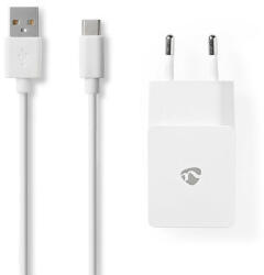  Valueline USB-C fali töltő 2, 4A fehér (WCHAC240AWT)