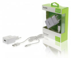  Sweex Wall Charger töltő USB kábellel fehér (CH-003WH)