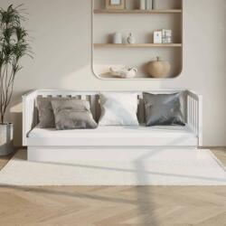 vidaXL fehér tömör fenyőfa kanapéágy 100 x 200 cm (821570) - pepita