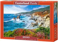Castorland Пъзел Castorland от 2000 части - Крайбрежието на Биг Сур, Калифорния, САЩ (C-200856-2)