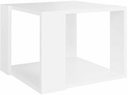 vidaXL fehér szerelt fa dohányzóasztal 40 x 40 x 30 cm 806310