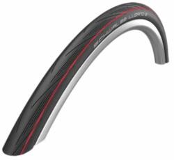 Schwalbe Lugano II HS471 622-25 (700x25c) országúti külső gumi (köpeny), drótperemes, defektvédett (K-Guard), Silica, Lite-Skin, piros csíkos, 365g - bikepro - 7 160 Ft