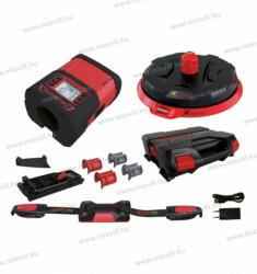 Runpotec RUNPOMETER RM35 Digitális kábelhosszmérő műszer + XB300 Profi kábelcsévélő 111430