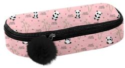 PASO Panda ovális tolltartó - Pink (PP22AN-013) (PP22AN-013)