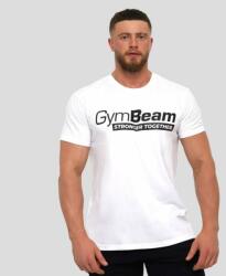 GymBeam Tricou Stronger Together White M