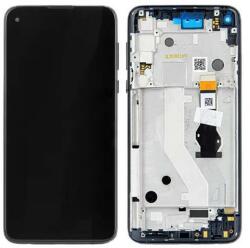 Motorola NBA001LCD1011200276672 Gyári Motorola Moto G Pro fekete LCD kijelző érintővel kerettel előlap (NBA001LCD1011200276672)