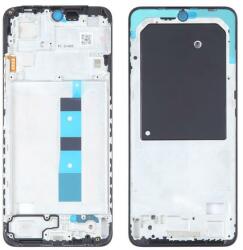 tel-szalk-1929706121 Xiaomi Redmi Note 12 4G fekete előlap LCD keret, burkolati elem (tel-szalk-1929706121)