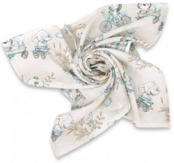  Mintás textil pelenka 1db-os 70X80 cm - Happy Zoo - babyshopkaposvar